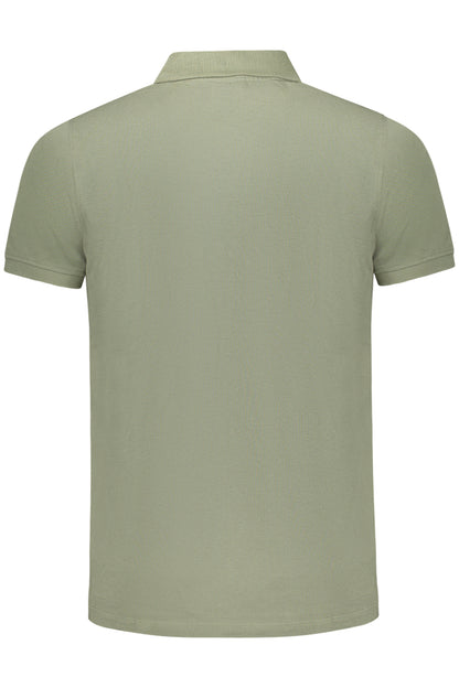 NORWAY 1963 HERREN KURZARM POLO GRÜN
