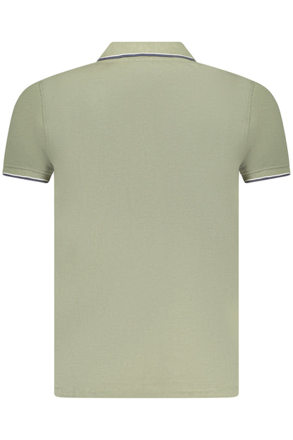 NORWEGEN 1963 HERREN KURZARM-POLO GRÜN