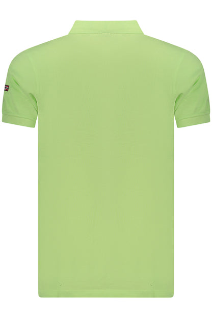 NORWEGEN 1963 HERREN-POLOSHIRT MIT KURZEN ÄRMELN, GRÜN