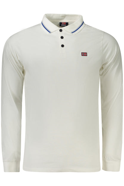 NORWAY 1963 LANGARM-POLO HERREN WEISS