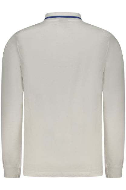NORWEGEN 1963 HERREN LANGÄRMLIGES POLOSHIRT WEISS