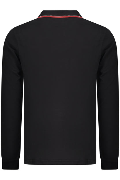 NORWEGEN 1963 HERREN-POLOSHIRT MIT LANGÄRMLIGEN ÄRMELN, SCHWARZ