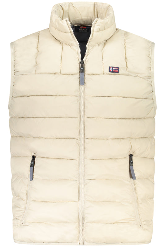 NORWEGEN 1963 HERREN BEIGE ÄRMELLOSE JACKE