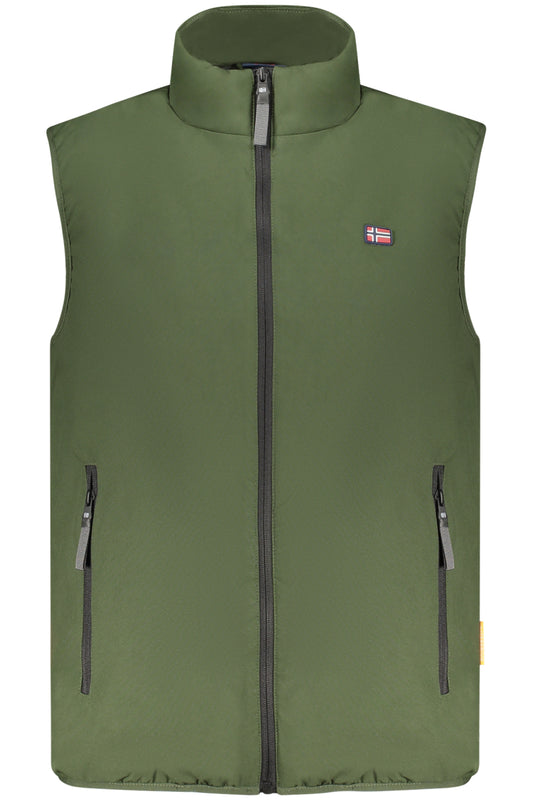 NORWEGEN 1963 HERREN GRÜNE ÄRMELLOSE JACKE