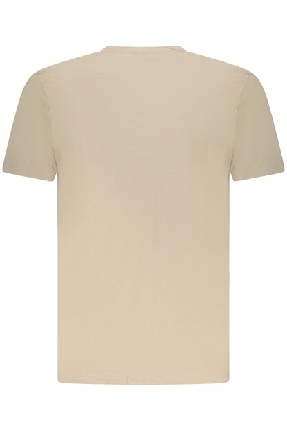 NORWEGEN 1963 HERREN KURZARM T-SHIRT BEIGE