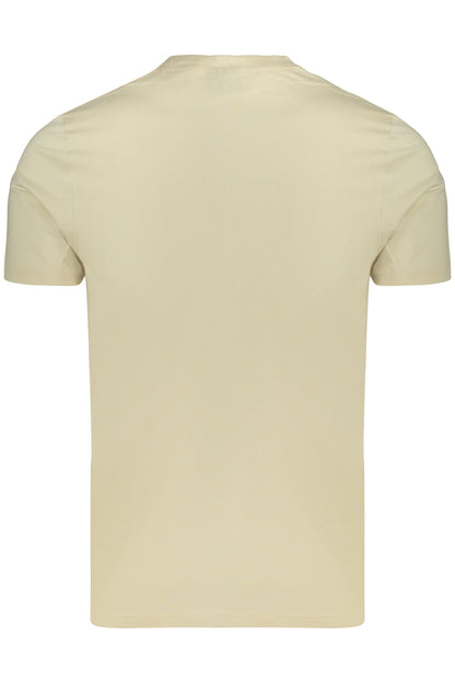 NORWEGEN 1963 HERREN-KURZARM-T-SHIRT BEIGE