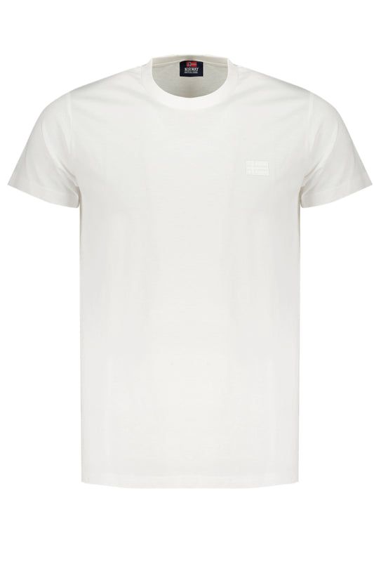 NORWEGEN 1963 WEISSES KURZARM-T-SHIRT FÜR HERREN