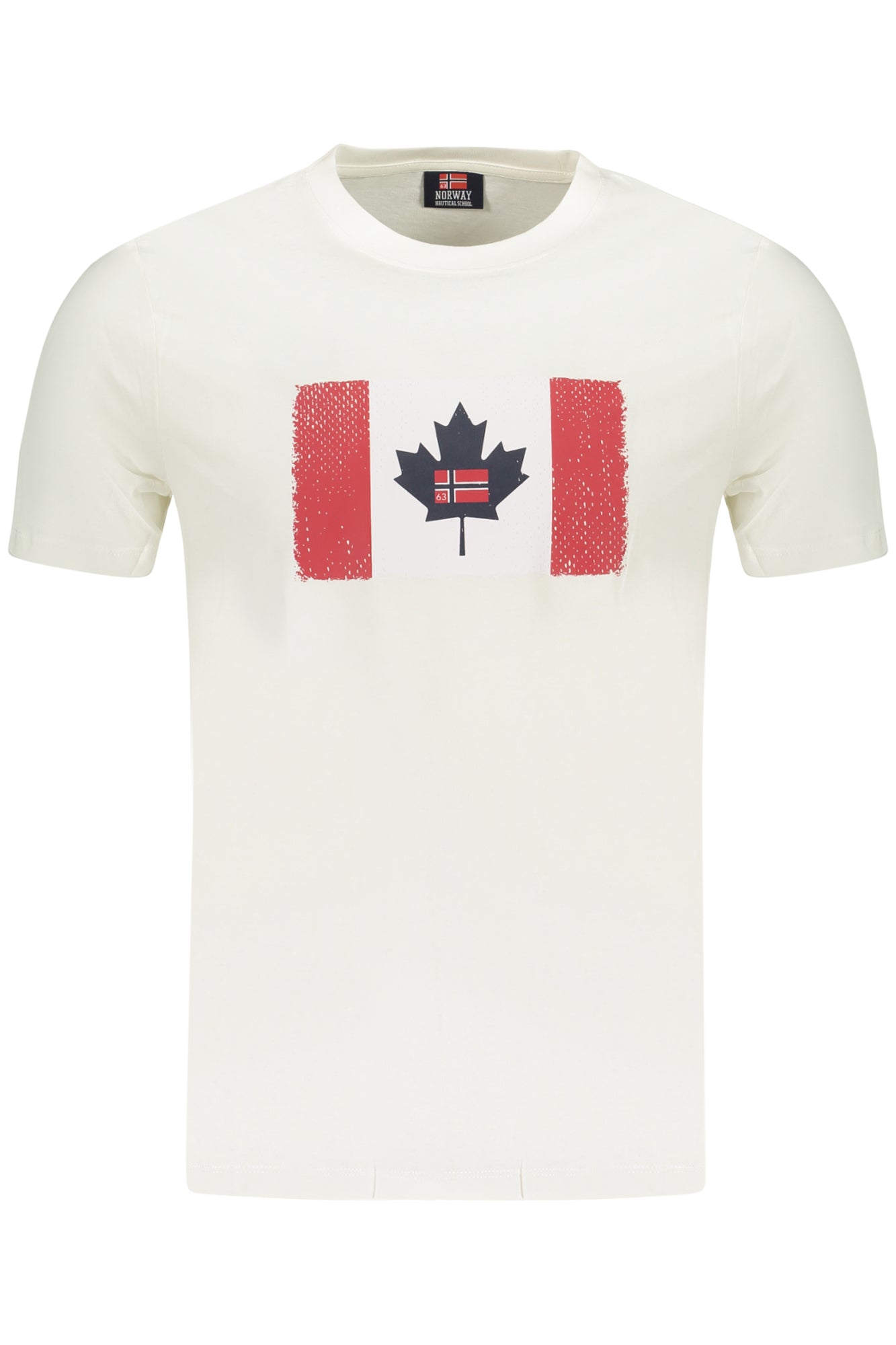NORWEGEN 1963 HERREN KURZARM T-SHIRT WEISS