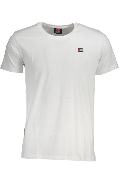 NORWEGEN 1963 HERREN KURZARM T-SHIRT WEISS