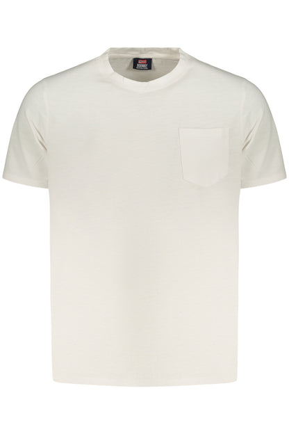 NORWEGEN 1963 HERREN KURZARM-T-SHIRT WEISS