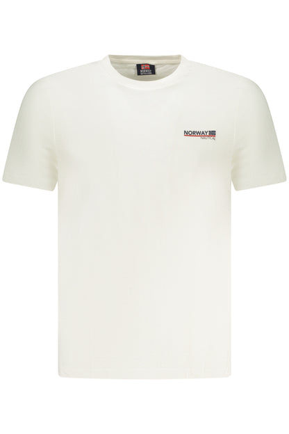 NORWEGEN 1963 HERREN KURZARM T-SHIRT WEISS