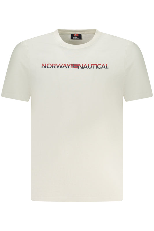 NORWEGEN 1963 HERREN KURZARM T-SHIRT WEISS