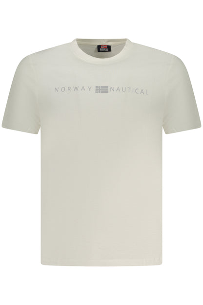 NORWEGEN 1963 HERREN KURZARM T-SHIRT WEISS
