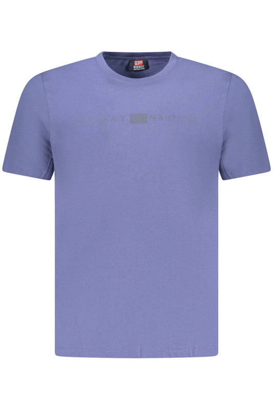 NORWEGEN 1963 HERREN KURZARM T-SHIRT BLAU