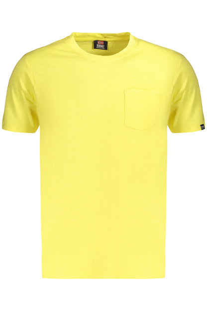 NORWEGEN 1963 HERREN KURZARM-T-SHIRT GELB