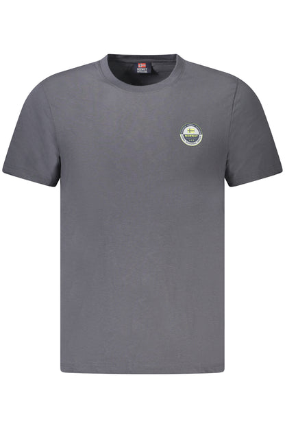 NORWEGEN 1963 HERREN KURZARM T-SHIRT GRAU