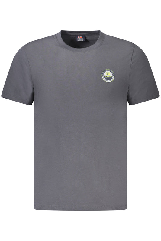 NORWEGEN 1963 HERREN KURZARM T-SHIRT GRAU