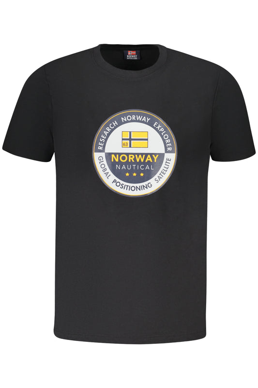 NORWEGEN 1963 HERREN KURZARM T-SHIRT SCHWARZ