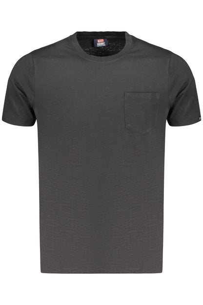 NORWEGEN 1963 HERREN KURZARM-T-SHIRT SCHWARZ