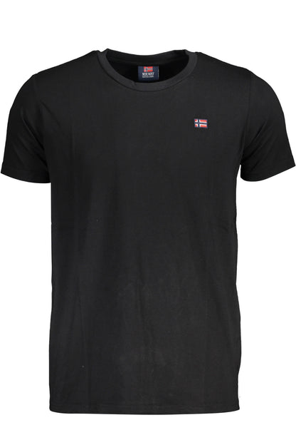 NORWEGEN 1963 HERREN KURZARM T-SHIRT SCHWARZ