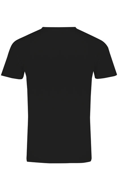 NORWEGEN 1963 HERREN-KURZARM-T-SHIRT SCHWARZ