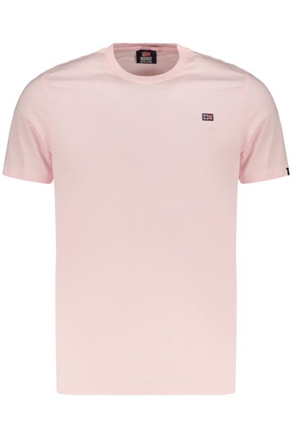 NORWEGEN 1963 HERREN ROSA KURZARM-T-SHIRT