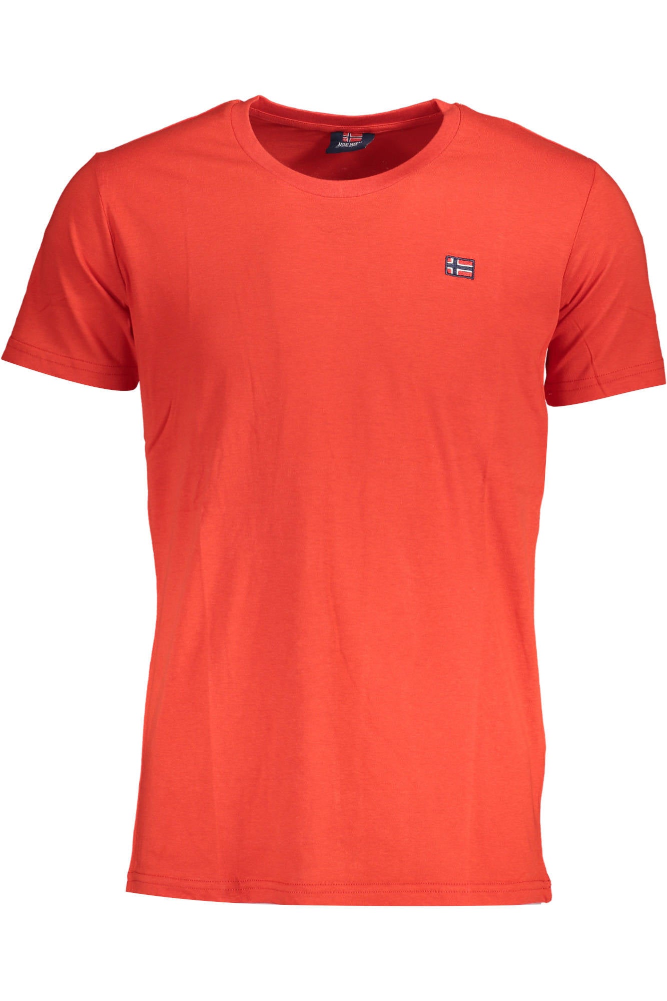 NORWEGEN 1963 HERREN KURZARM T-SHIRT ROT