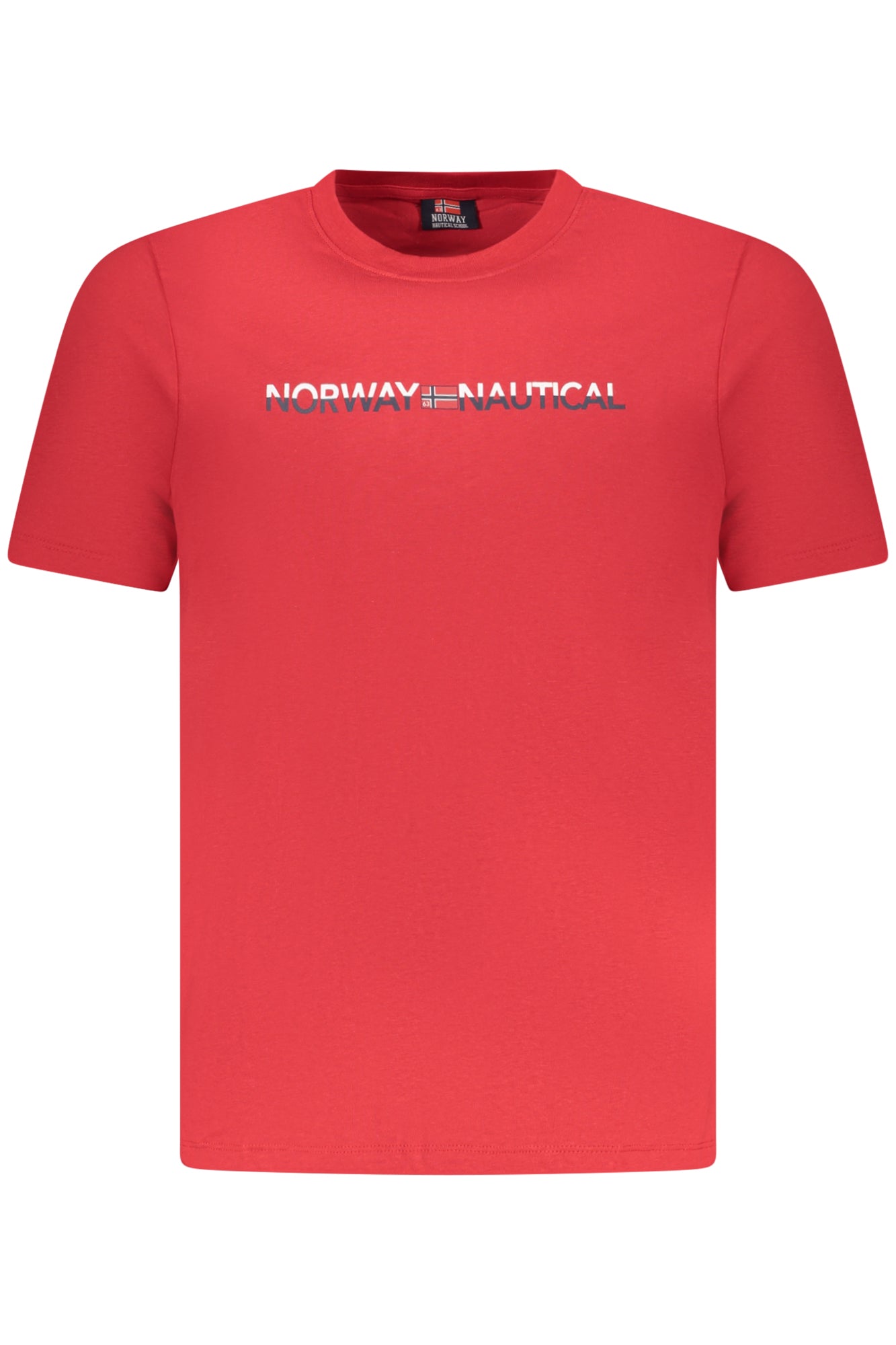 NORWEGEN 1963 HERREN KURZARM T-SHIRT ROT