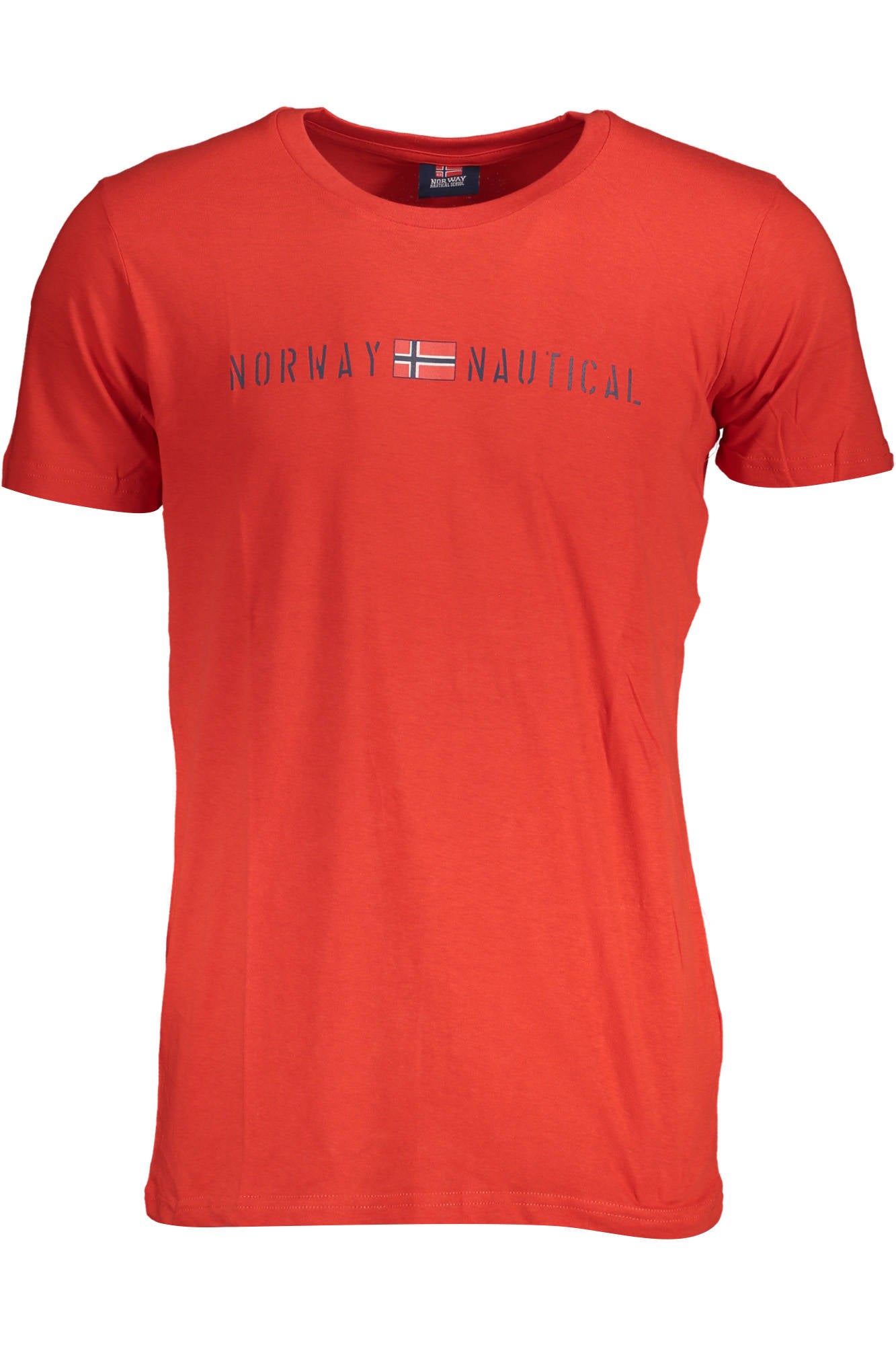 NORWEGEN 1963 HERREN KURZARM T-SHIRT ROT