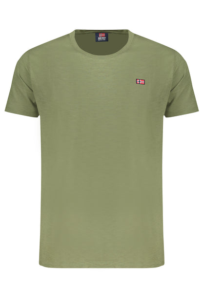 NORWEGEN 1963 GRÜNES KURZARM-T-SHIRT FÜR HERREN