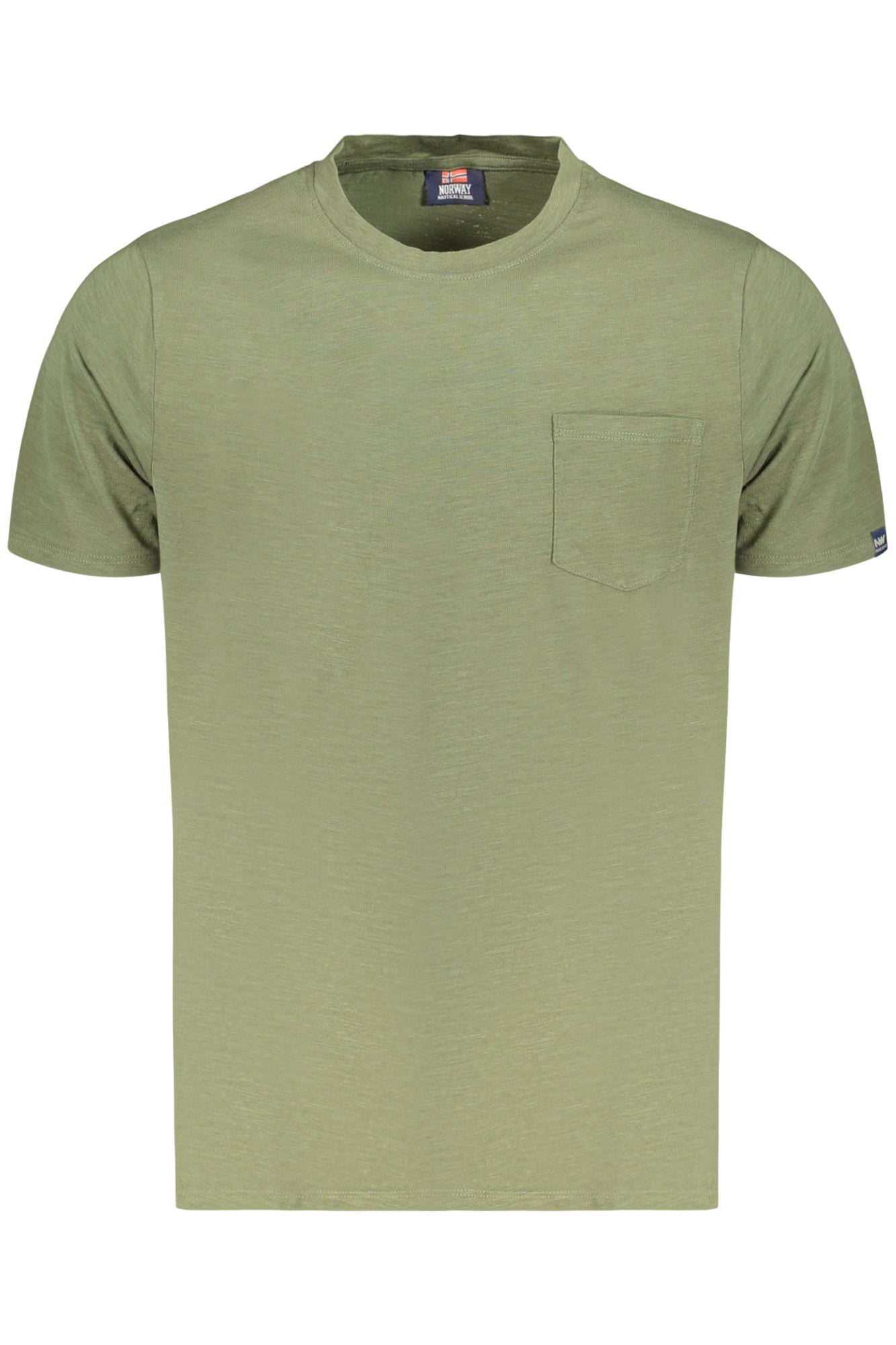 NORWEGEN 1963 HERREN KURZARM-T-SHIRT GRÜN