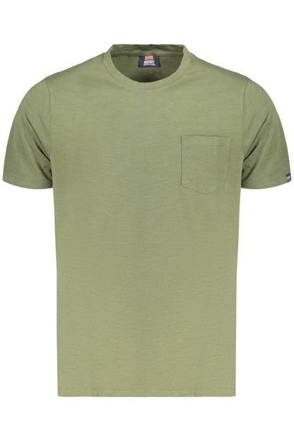 NORWEGEN 1963 HERREN KURZARM-T-SHIRT GRÜN