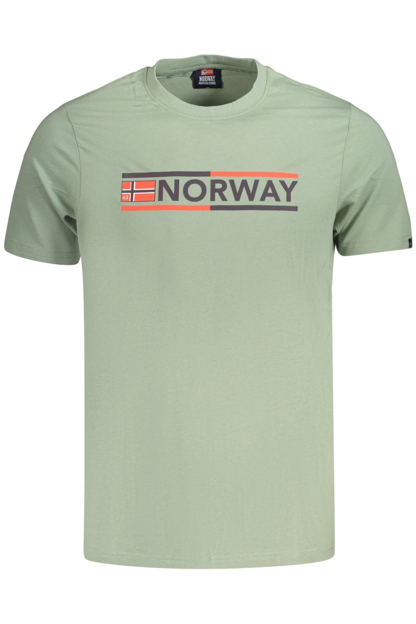 NORWEGEN 1963 HERREN KURZARM-T-SHIRT GRÜN