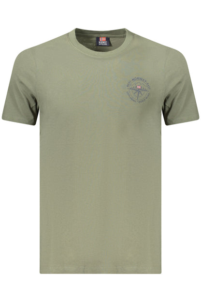 NORWEGEN 1963 HERREN KURZARM T-SHIRT GRÜN