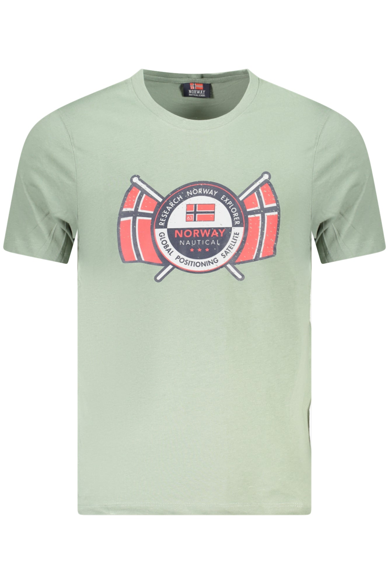 NORWEGEN 1963 HERREN KURZARM T-SHIRT GRÜN