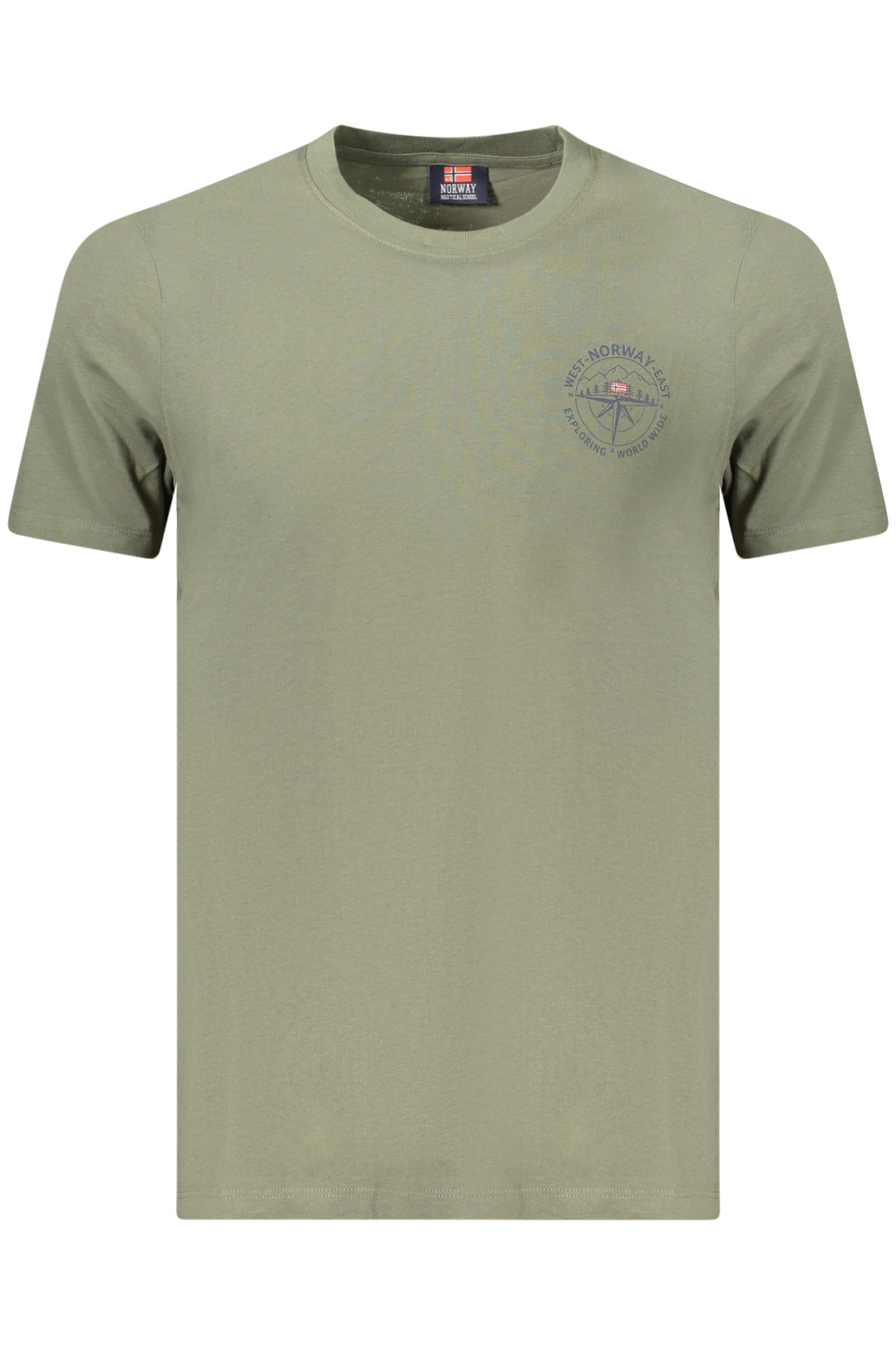 NORWEGEN 1963 HERREN KURZARM T-SHIRT GRÜN