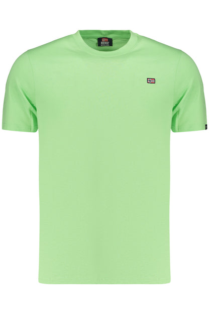 NORWEGEN 1963 HERREN KURZARM-T-SHIRT GRÜN