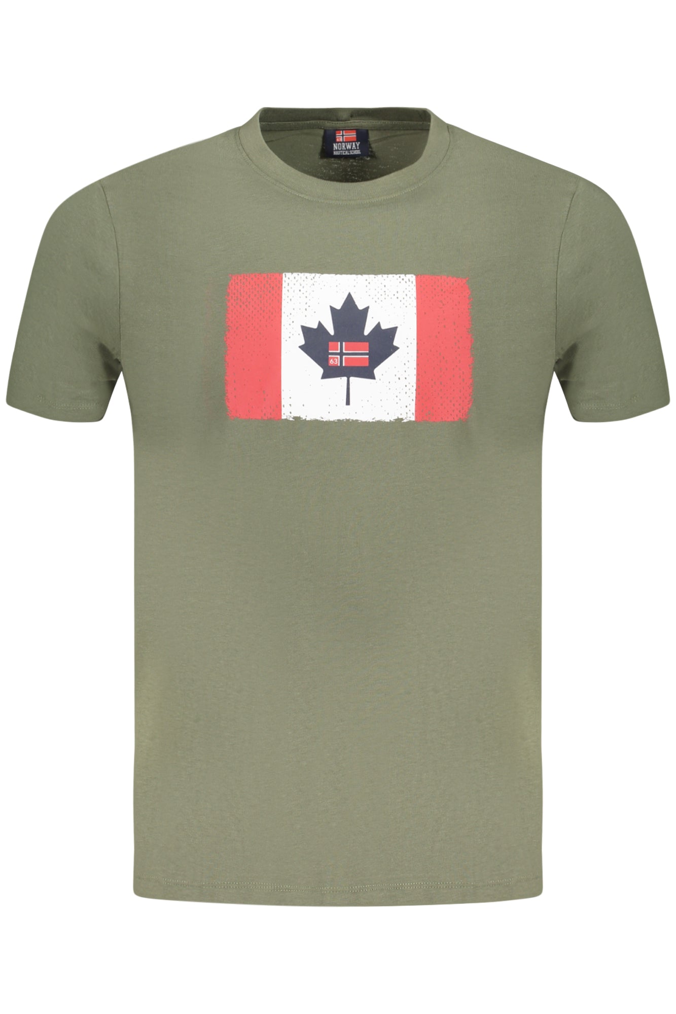 NORWEGEN 1963 HERREN KURZARM T-SHIRT GRÜN