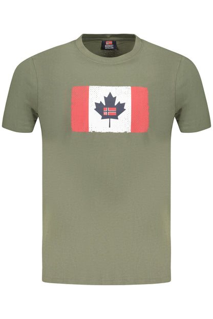 NORWEGEN 1963 HERREN KURZARM T-SHIRT GRÜN