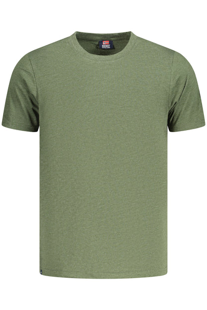 NORWEGEN 1963 HERREN KURZARM-T-SHIRT GRÜN