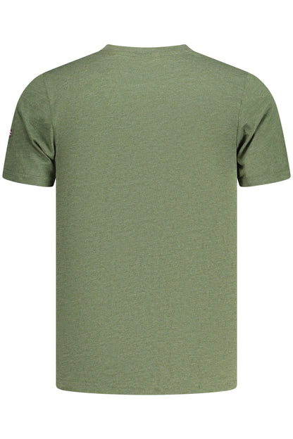 NORWEGEN 1963 HERREN KURZARM-T-SHIRT GRÜN