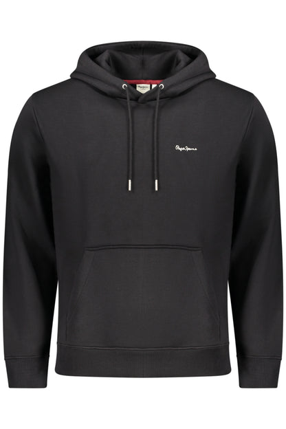 PEPE JEANS Herren-Sweatshirt mit Reißverschluss, schwarz