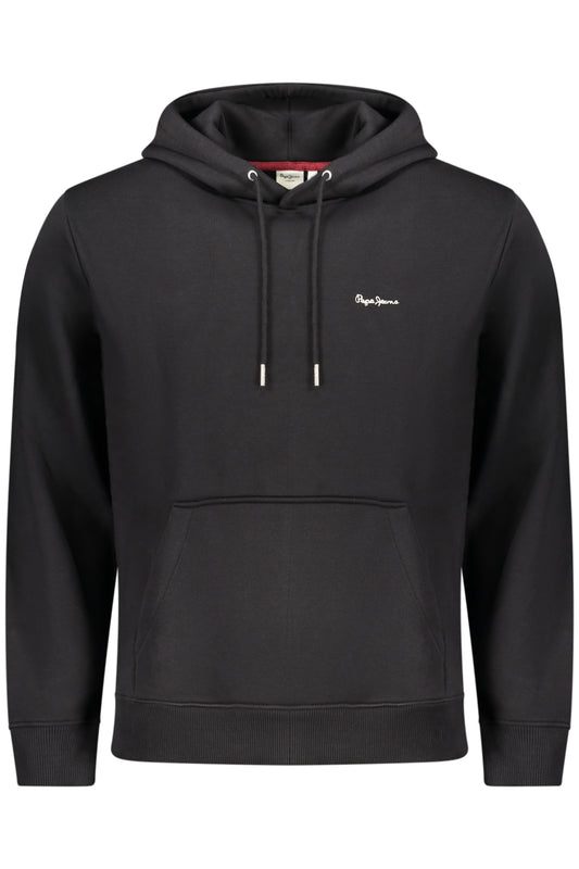 PEPE JEANS Herren-Sweatshirt mit Reißverschluss, schwarz
