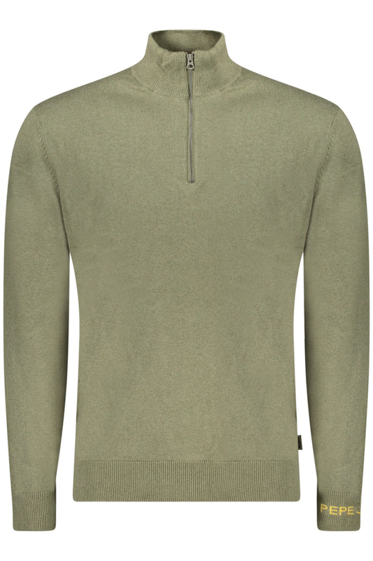 PEPE JEANS HERREN GRÜNER PULLOVER