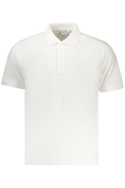 PEPE JEANS Herren-Poloshirt, kurzärmelig, weiß