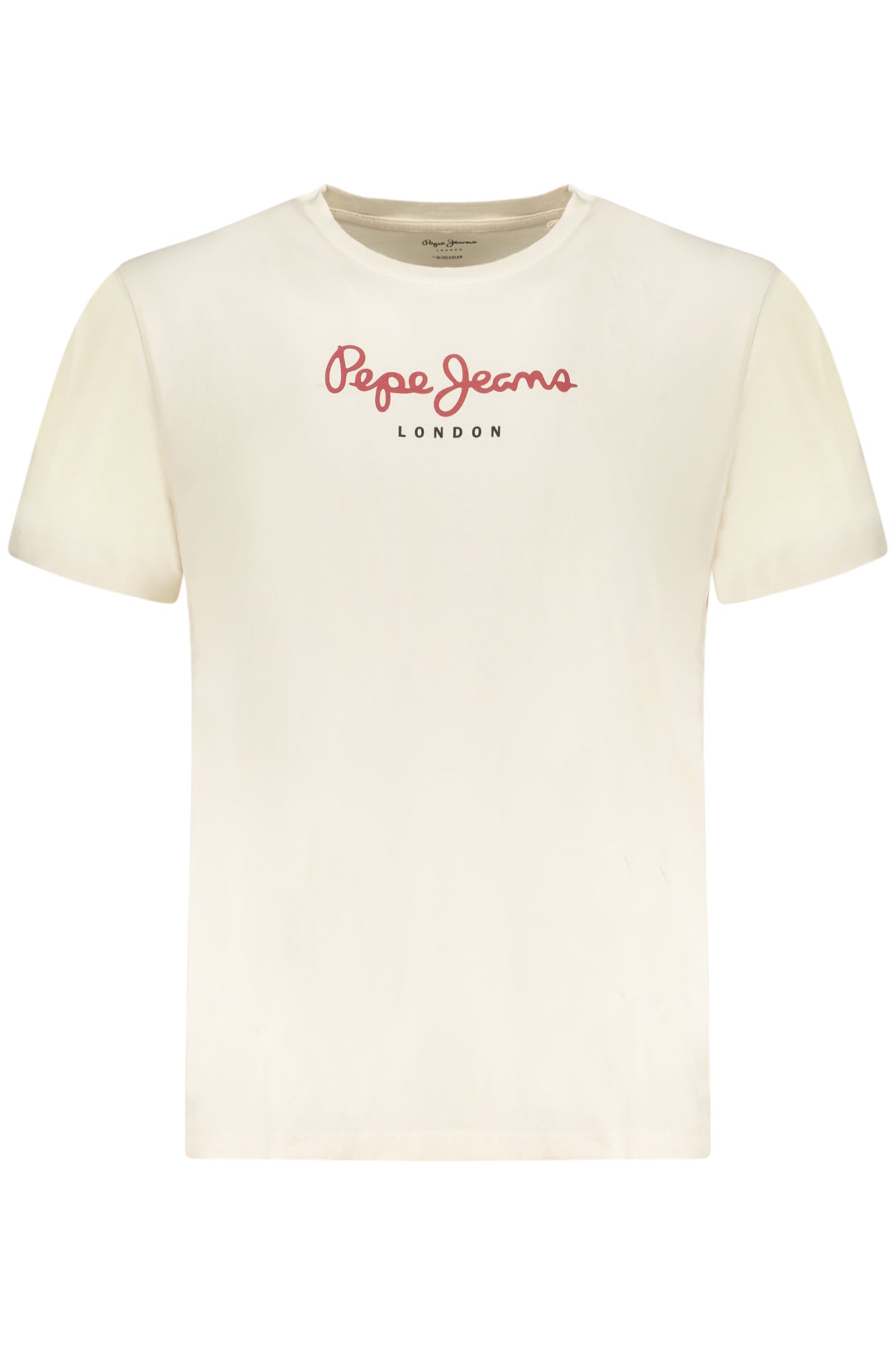PEPE JEANS Herren-T-Shirt mit kurzen Ärmeln, Beige