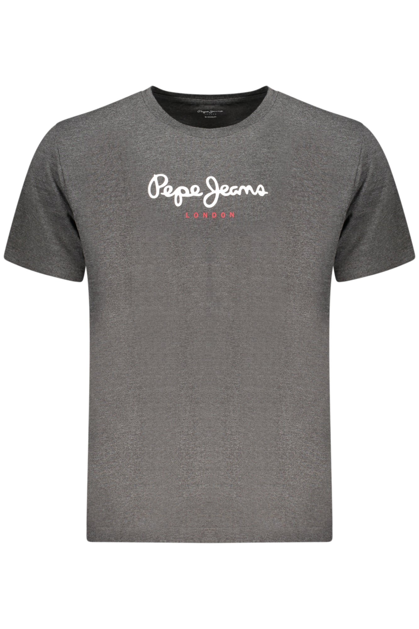 PEPE JEANS Herren-T-Shirt mit kurzen Ärmeln, Grau