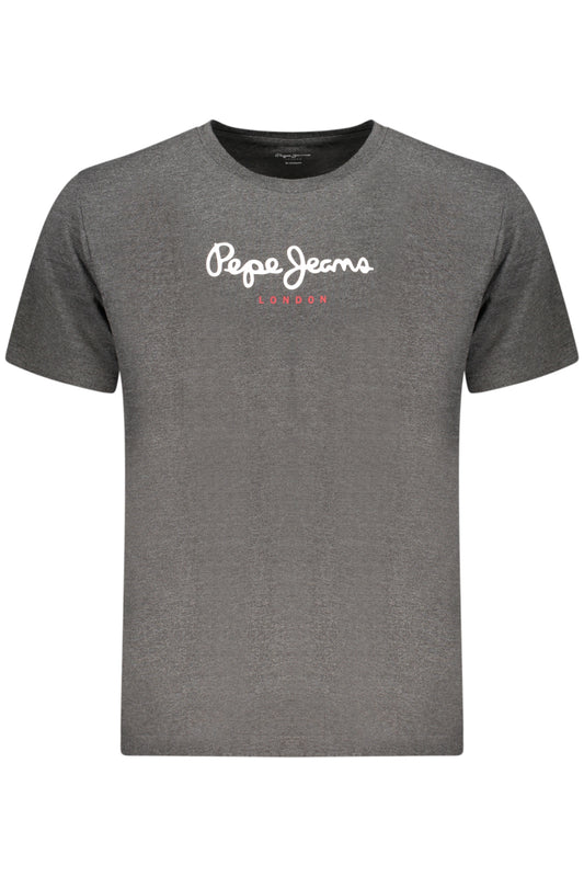 PEPE JEANS Herren-T-Shirt mit kurzen Ärmeln, Grau