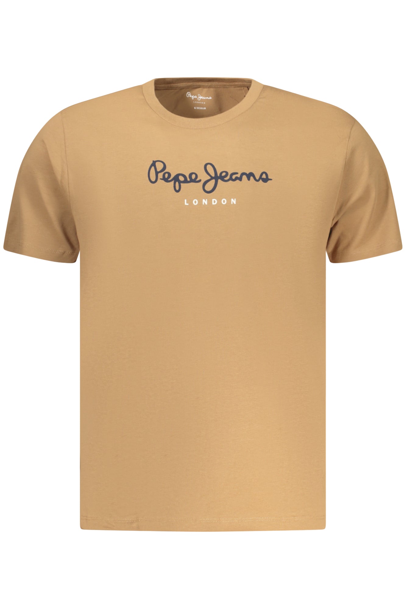 PEPE JEANS Herren-T-Shirt mit kurzen Ärmeln, BRAUN