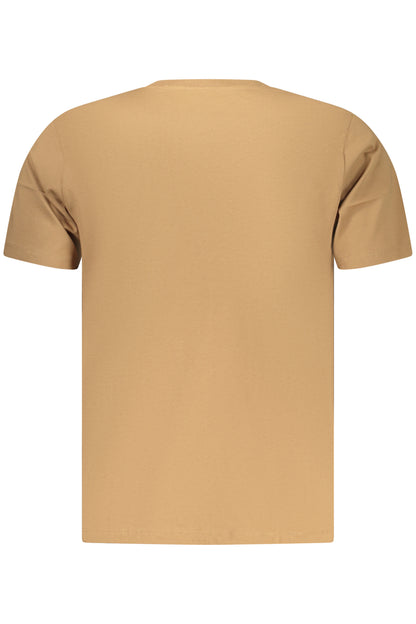 PEPE JEANS Herren-T-Shirt mit kurzen Ärmeln, BRAUN